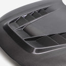 TV-Style Double Sided Carbon Fiber Hood For 2023-2024 Honda Civic Type R-8