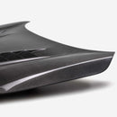 TV-Style Double Sided Carbon Fiber Hood For 2023-2024 Honda Civic Type R-7