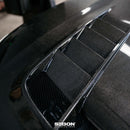 TV-Style Double Sided Carbon Fiber Hood For 2023-2024 Honda Civic Type R-2