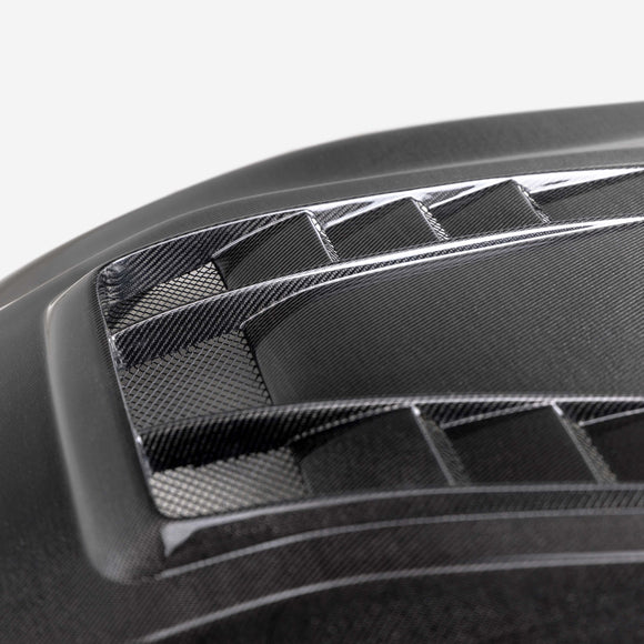 TV-style Double-Sided Carbon Fiber hood for 2023-2025 Toyota GR Corolla