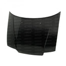 Seibon 88-91 Honda Civic HB/CRX (EC3 or ED8/9) OEM-Style Carbon Fiber Hood-1