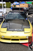 Seibon 89-94 Nissan 180SX/240SX DV Carbon Fiber Hood-2