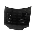 Seibon 92-95 Honda Civic 2DR/3DR TS-Style Carbon Fiber Hood-1