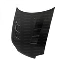 Seibon 92-95 Honda Civic 2DR/3DR TS-Style Carbon Fiber Hood-2