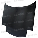 Seibon 93-96 Mazda RX-7 OEM Carbon Fiber Hood-1