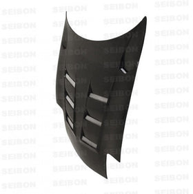 Seibon 93-02 Mazda RX7 FD3S TS Style Carbon Fiber Hood - 0
