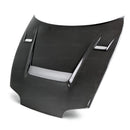 Seibon 93-98 Toyota Supra (JZA80L) KB-Style Carbon Fiber Hood-1