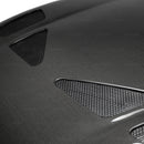 Seibon 93-98 Toyota Supra (JZA80L) TR Style Carbon Fiber Hood-3