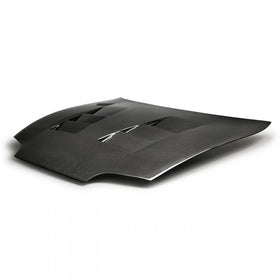 Seibon 93-98 Toyota Supra (JZA80L) TS Style Carbon Fiber Hood - 0