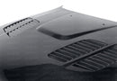Seibon 97-03 BMW 5 Series 4Dr (E39) GTR-Style Carbon Fiber Hood-2