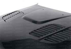Seibon 97-03 BMW 5 Series 4Dr (E39) GTR-Style Carbon Fiber Hood - 0