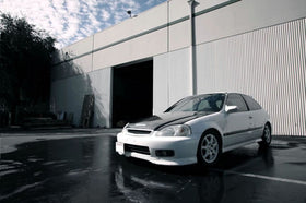 Seibon 99-00 Honda Civic OEM Carbon Fiber Hood - 0