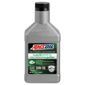 AMSOIL 0W-16 100% Synthetic Hybrid Motor Oil 946 ml Bottle