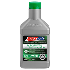AMSOIL 0W-20 100% Synthetic Hybrid Motor Oil 946 ml Bottle
