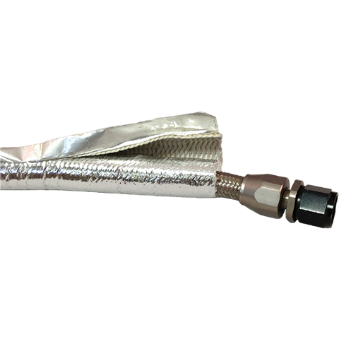 PTP Silver Heat Reflective Sleeve Adhesive (3/8 x 4')"