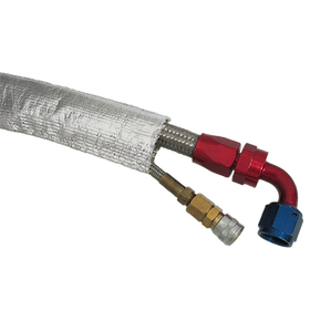 PTP Silver Heat Reflective Sleeve (3/4 x 3')"