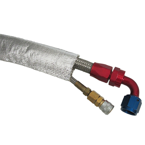 PTP Silver Heat Reflective Sleeve (1/2 x 3')"