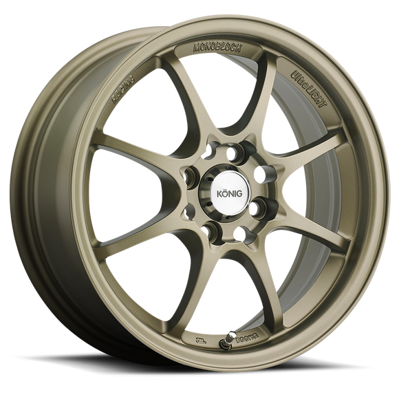 KONIG HELIUM 15 X 6.5 +40 4 X 100 CB73.1 BRONZE