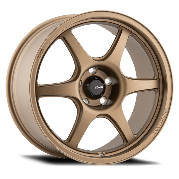 KONIG HEXAFORM 17 X 8 +38 5 X 114.3 CB73.1 MATTE BRONZE