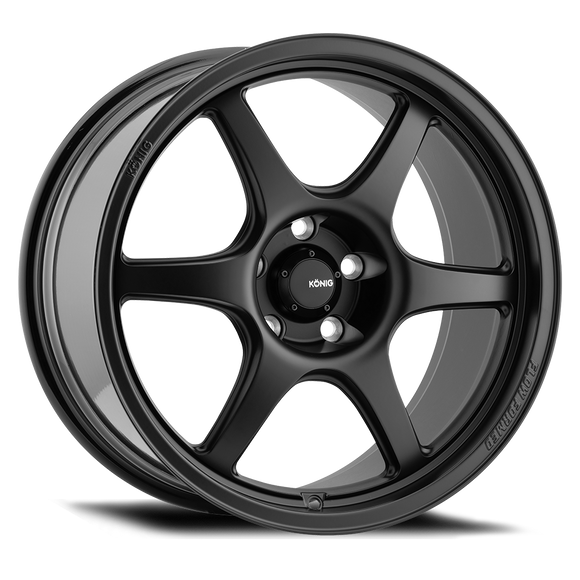 KONIG HEXAFORM 18 X 9.5 +35 5 X 120 CB72.6 MATTE BLACK