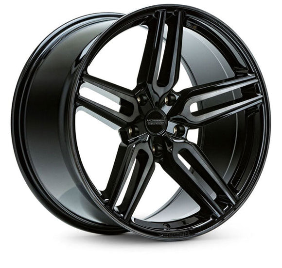 VOSSEN HF1 22 X 12 +25 5 X 120 DEEP CB74.1 TINTED GLOSS BLACK