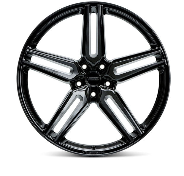 VOSSEN HF1 20 X 10.5 +42 5 X 120 DEEP CB72.56 TINTED GLOSS BLACK - 0
