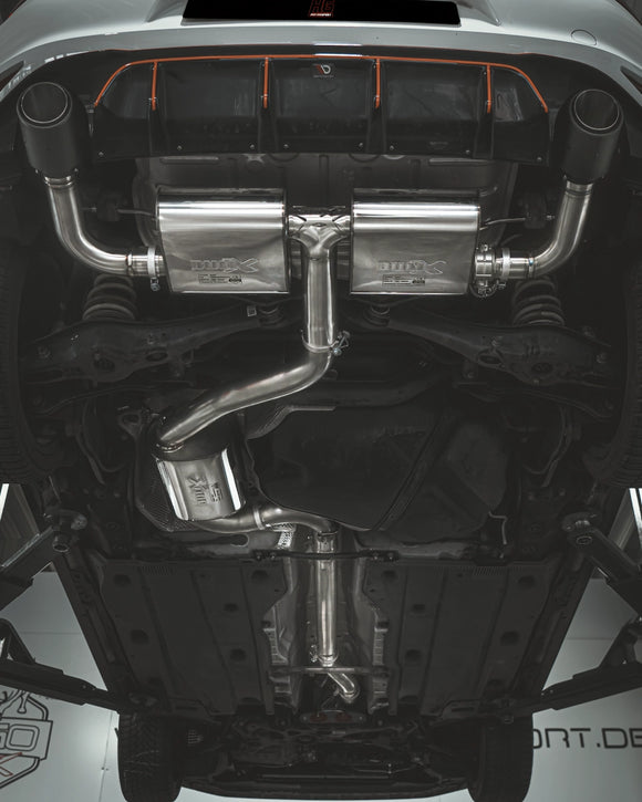 EGO-X/ Bull-X Valved Exhaust System 3" VW Golf 7 GTI/CS, Seat Leon 5F Cupra 265/280/290 (with ECE*)