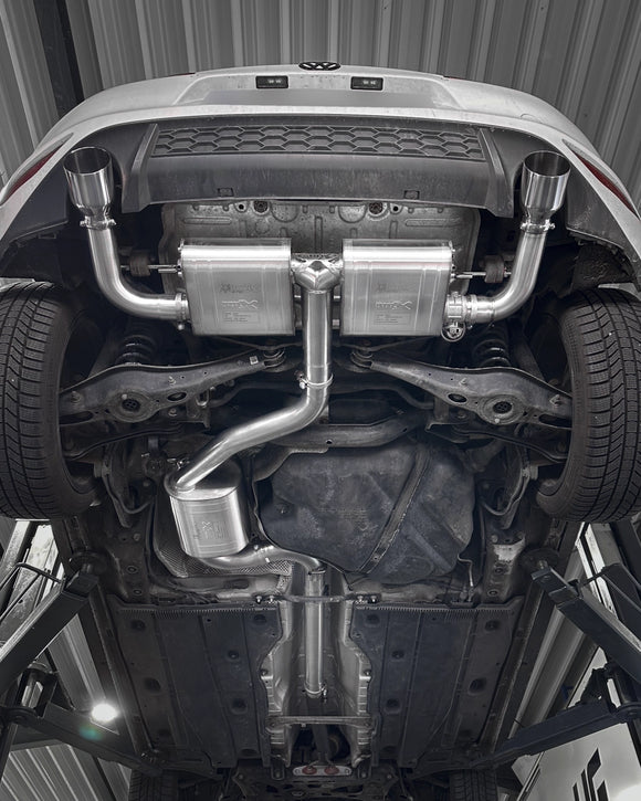 EGO-X/ Bull-X Valved Exhaust System 3" VW Golf 7 GTI/CS, Seat Leon 5F Cupra 265/280/290 (with ECE*)