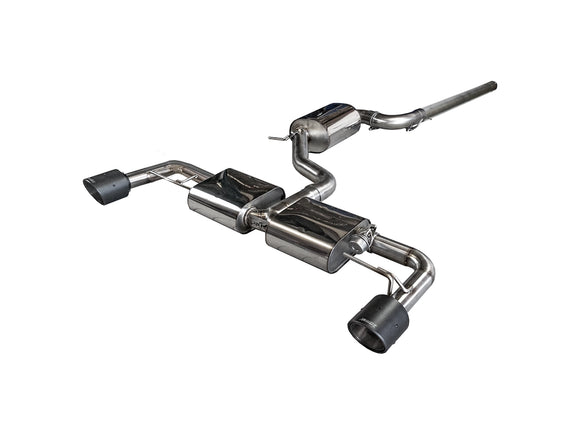 EGO-X/ Bull-X Valved Exhaust System 3" VW Golf 7 GTI/CS, Seat Leon 5F Cupra 265/280/290 (with ECE*)
