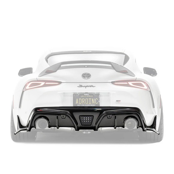 TOYOTA GR SUPRA CARBON FIBER REAR DIFFUSER V2