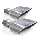 Stainless Works Hot Rod Box Exhaust Tips 2.25in Inlet-1