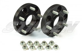 H&R Trak+ 20mm DRM Wheel Adaptor Bolt 5/114.3 Center Bore 66.2 Stud Thread 12x1.25 - Black