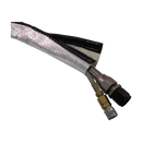 PTP Silver Heat Reflective Sleeve Hook & Loop (1 to 1 1/4" x 3')"-1