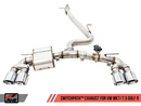 AWE Tuning Mk7 Golf R SwitchPath Exhaust w/Chrome Silver Tips 102mm-2
