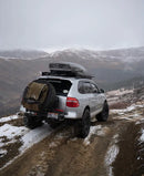 HITCH AXIS, HITCH MOUNTED SPARE TIRE SWING OUT CARRIER - CAYENNE/TOUAREG/Q7-17