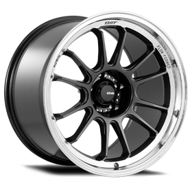 KONIG HYPERGRAM 18 X 11 +40 5 X 112 CB66.56 METALLIC CARBON W/ MACHINED LIP