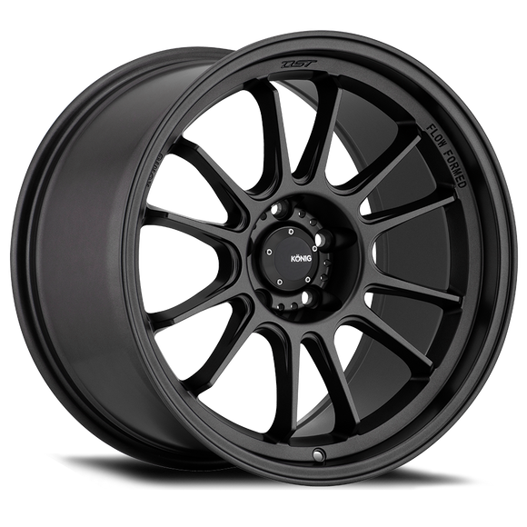 KONIG HYPERGRAM 17 X 8 +35 5 X 114.3 CB73.1 MATTE BLACK