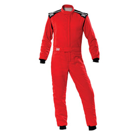 OMP FIRST-S OVERALL RED SIZE 46 FIA 8856-2018 + SFI