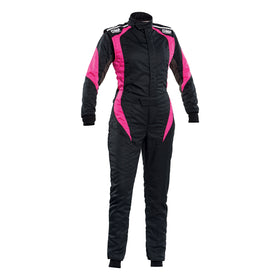 OMP First Elle Overall Black/Fuchsia - Size 40 For Women - (Fia 8856-2018)