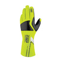 OMP Pro Mech-S Gloves Fia 8856-2018 Fluo Yellow Sz M-1