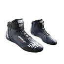 OMP ONE EVO X SHOES MY2024 FIA 8856-2018 NAVY BLUE / CYAN SIZE 41-1