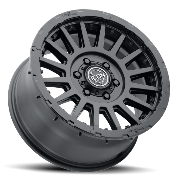 ICON Recon Pro 17x8.5 5 x 150 25mm Offset 5.75in BS Satin Black Wheel