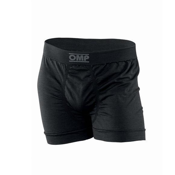 OMP TECNICA EVO UNDERWEAR BOXER FIA 8856-2018 BLACK SZ S