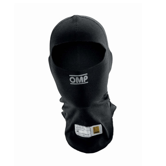 OMP TECNICA EVO BALACLAVA FIA 8856-2018 BLACK SZ S