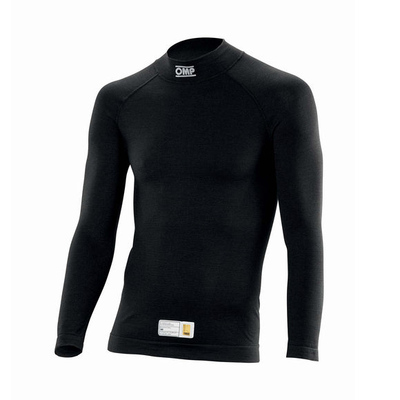OMP TECNICA EVO UNDERWEAR TOP FIA 8856-2018 BLACK SZ XS/S