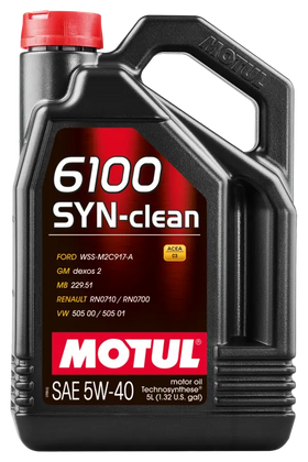 6100 SYN-CLEAN 5W40 (5 LITER) Technosynthese® Engine Oils