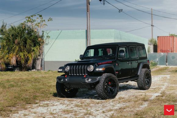 Vossen HF-5 20X10 / 5X127 / ET -18 / Super Deep Face / 71.5 - Gloss Black Wheel