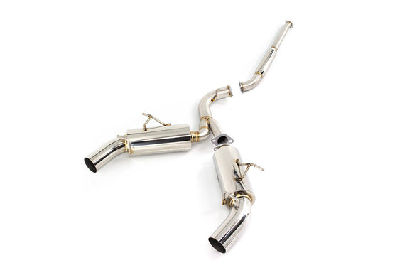 ISR Performance ST Series Polished Tip Exhaust - Scion FRS, Subaru BRZ, Toyota GT86, GR86