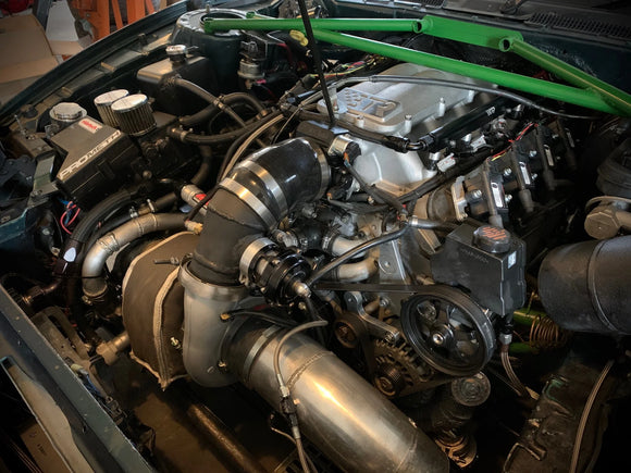 Forced Performance HD8088 S400X Street Turbocharger w/T6 1.32 Divided TH