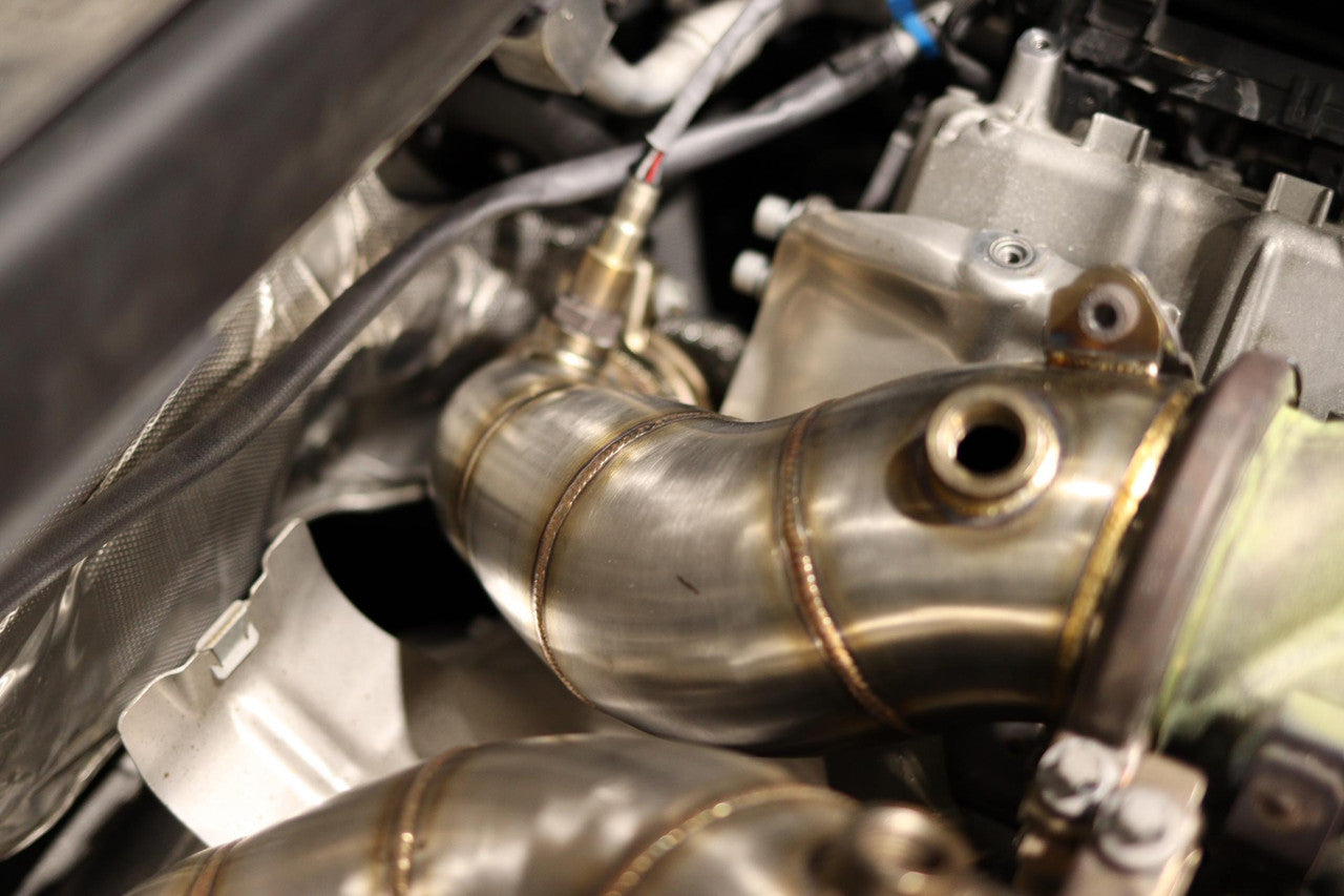 MAD BMW F90 M5 F92 M8 FATBOY Primary Downpipes S63R - 0